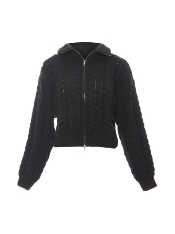 myMo Damen Strickjacke in SCHWARZ