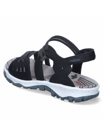 rieker Riemchensandalen in Schwarz