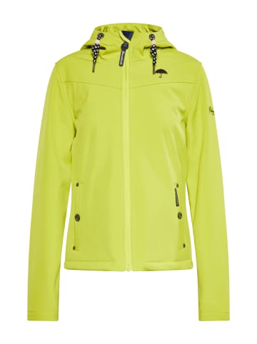 Schmuddelwedda Softshelljacke in Limette