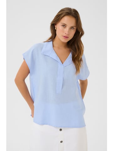 CULTURE Kurzarm-Bluse CUlopi in Serenity