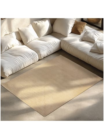 tectake Geflochtener Teppich Vibe, strapazierfähig und pflegeleicht, braun