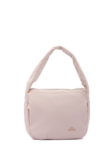 B Cavalli B Schultertasche in OFF-WHITE