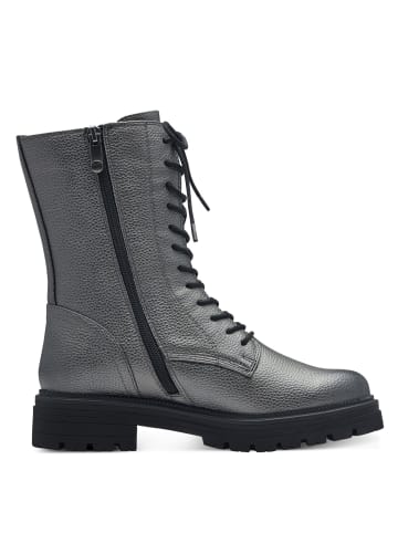 Marco Tozzi Schnürstiefeletten in Silber