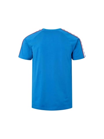 Kappa T-shirt Banda Icon Coen in blue france-red md coral