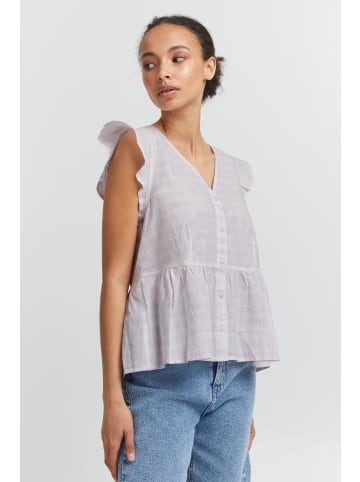 ICHI Ärmellose Bluse IHGRY Regular fit in Lavender Fog