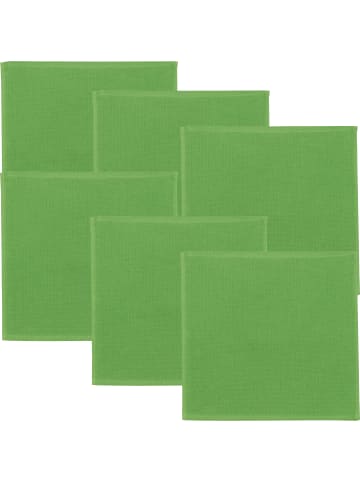 Erwin Müller Baumwolle Spültuch 6er-Pack in grün