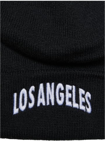 Mister Tee Mütze "Los Angeles Beanie" in Schwarz