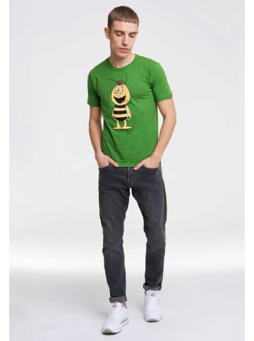 Logoshirt T-Shirt Die Biene Maja - Willi in hellgrün