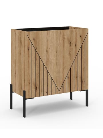 ebuy24 Eiche 80 x 40 cm