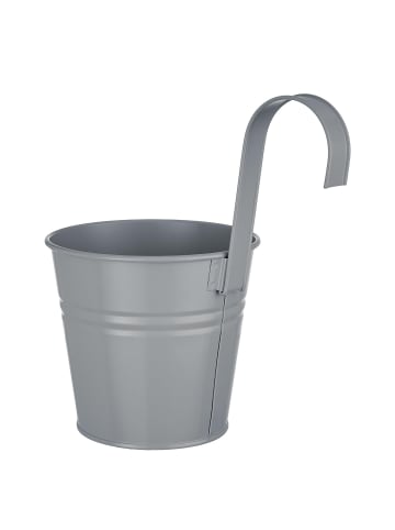 Butlers Hängetopf ZINC 6er-Set in Grau