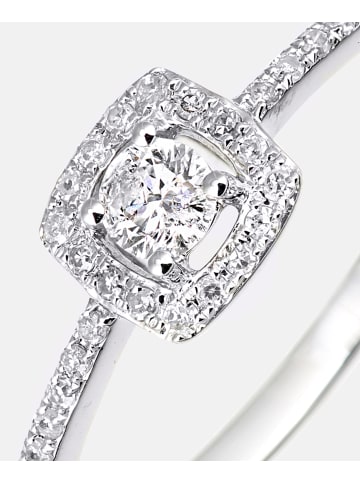 Diamant L'éternel Verlobungsring aus 375 Weißgold mit Diamant