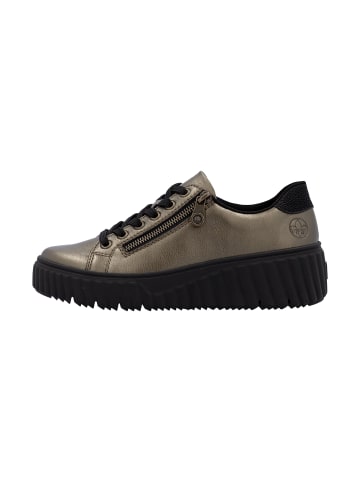 rieker Lagro Low-Top-Sneaker aus Leder Braun