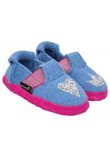 NANGA Hausschuh Heartbreak in Blau