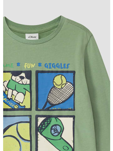 s.Oliver T-Shirt in 7253_salbeigrün