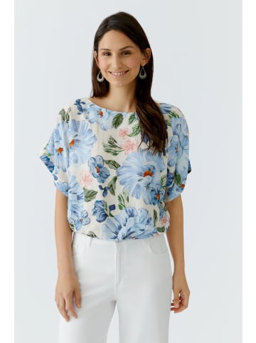 Oui Bluse in blue white