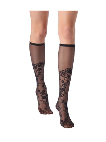 Oroblu Kniestrümpfe SEDUCTIVE LACE in black
