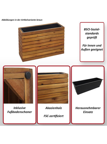 MCW Pflanzkasten L21, Braun
