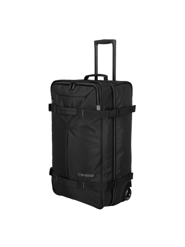 travelite Tarifa 2 Rollen Reisetasche 70 cm in schwarz
