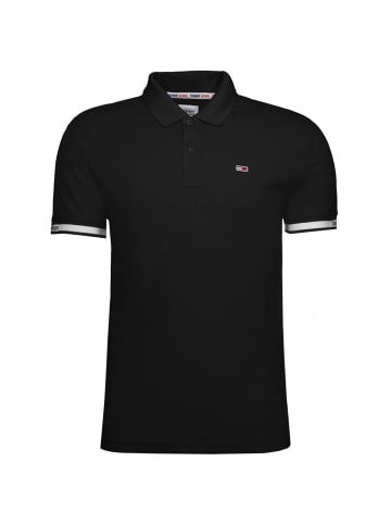 Tommy Hilfiger Poloshirt Tommy Jeans Classic Essential in schwarz