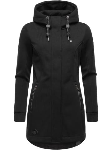 ragwear Sweatjacke Letti Bonded in Black