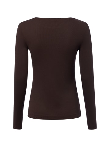 OPUS Langarmshirt Smallo in schoko