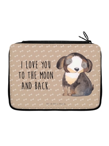 Mr. & Mrs. Panda Mäppchen Hund Entspannen mit Spruch in Hundeglück