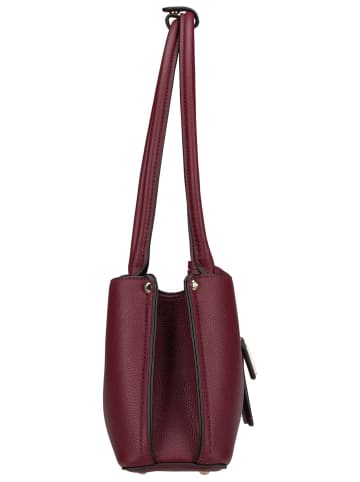 Guess Handtasche Meridian II Shoulder SAT in Wine