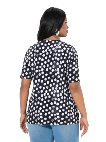 Ulla Popken Shirt in schwarz