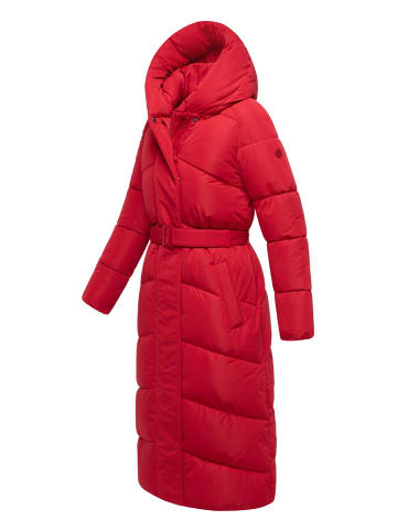 Navahoo Steppmantel Eisblick 14 in Deep Red