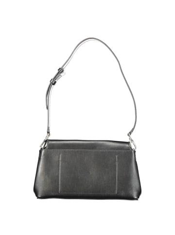 Calvin Klein Schwarze Polyurethan-Schultertasche