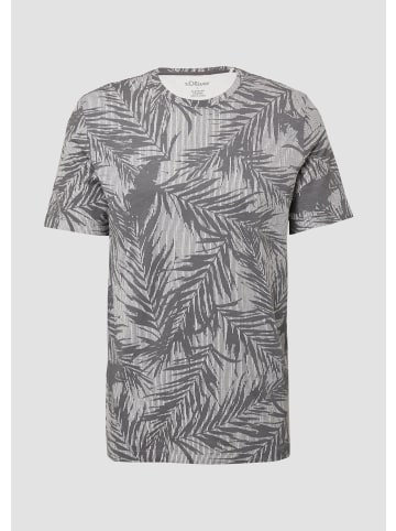 s.Oliver T-Shirt in 94A1_grau meliert