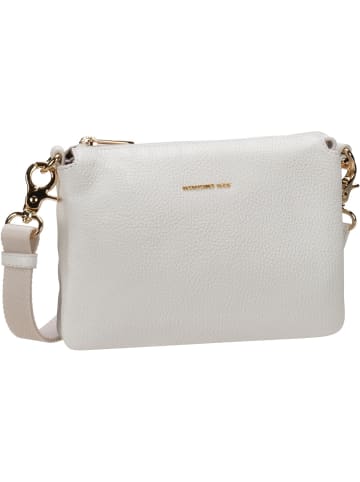 Mandarina Duck Umhängetasche Mellow Leather Pochette FZT82 in Optical White