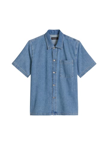 Marc O'Polo Kurzarm-Jeanshemd regular in Medium Blue