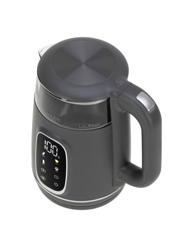 Adler Europe AD 1305 GS Wasserkocher 2200 W in Grau/Silber