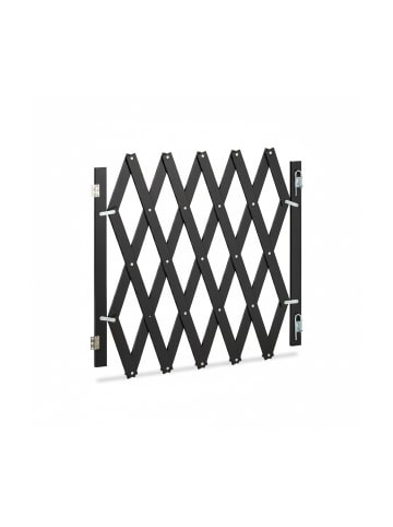 relaxdays Hundeabsperrgitter in Schwarz - (B)126 x (H)70 cm