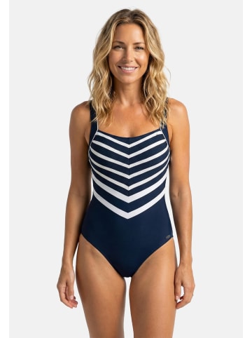 SUNFLAIR Badeanzug Basic in Nachtblau