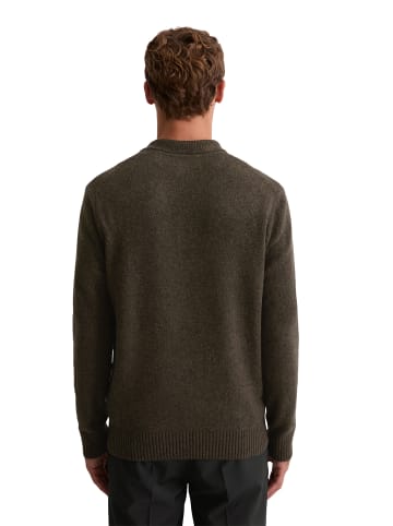 Marc O'Polo Pullover im Polo-Stil in burnt henna