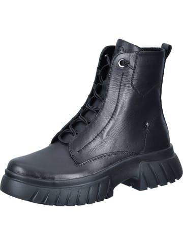 rieker Schnürstiefeletten in schwarz/schwarz