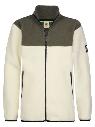 Petrol Industries Sherpa-Jacke mit Reißverschluss forgehaven in Weiß
