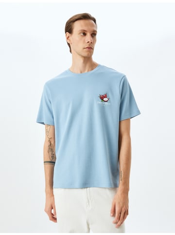KOTON TSHIRT SS in Blau