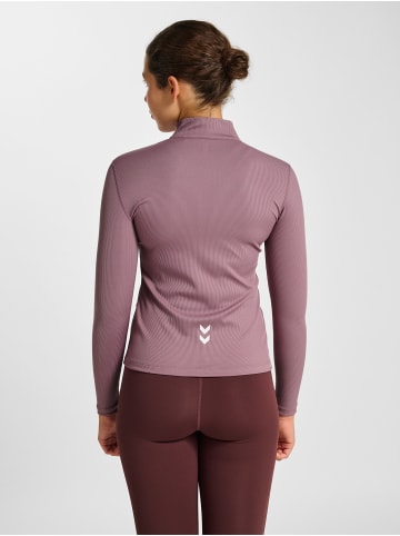 Hummel Reißverschluss Jacke Hmlpulse Multisport Damen in WISTFUL MAUVE