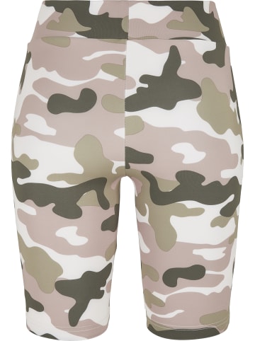 Urban Classics Cycling Shorts in duskrose camo