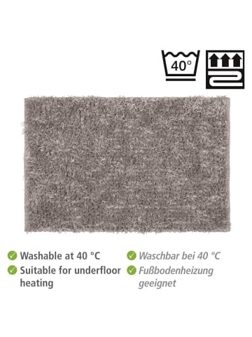 Wenko Badematte Lanas Taupe, Badematte Mod. Lanas Taupe in Taupe