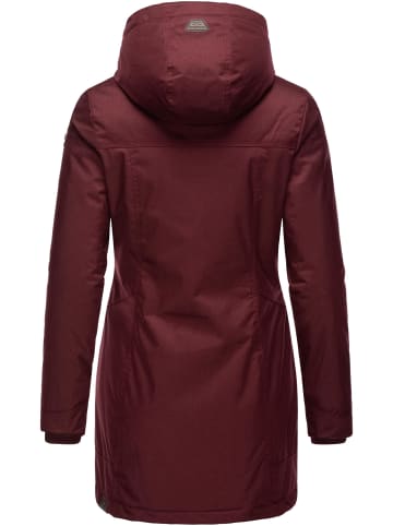 ragwear Winterjacke Tunned in Wine Red22