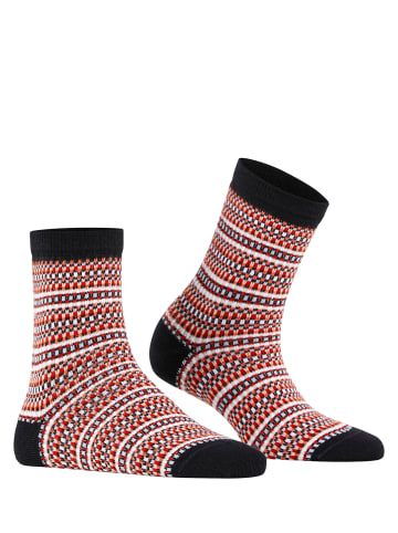 Burlington Socken Fair Isle in Black