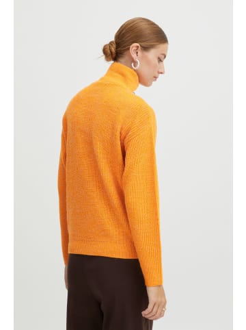 ICHI Strickpullover IHNOVO LS4 20117090 in orange