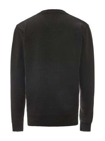 mozzaar Pullover in Schwarz Grau