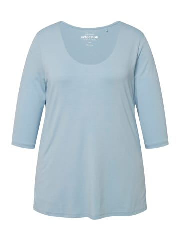 Ulla Popken Shirt in hellblau