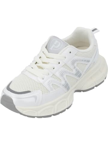 palado Sneakers Low in white silver combi