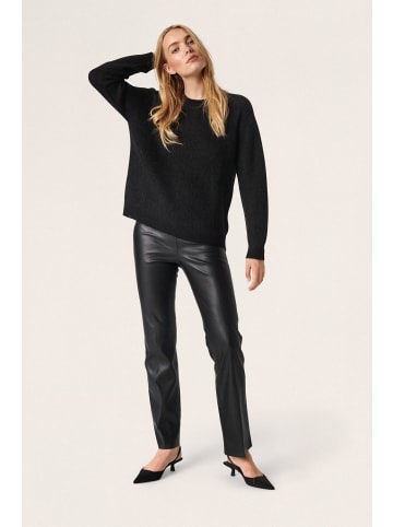 Soaked in Luxury Strickpullover SLTuesday Gerade Passform in Black